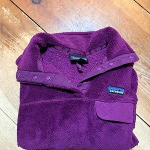 Patagonia Deep Purple Fleece Jacket